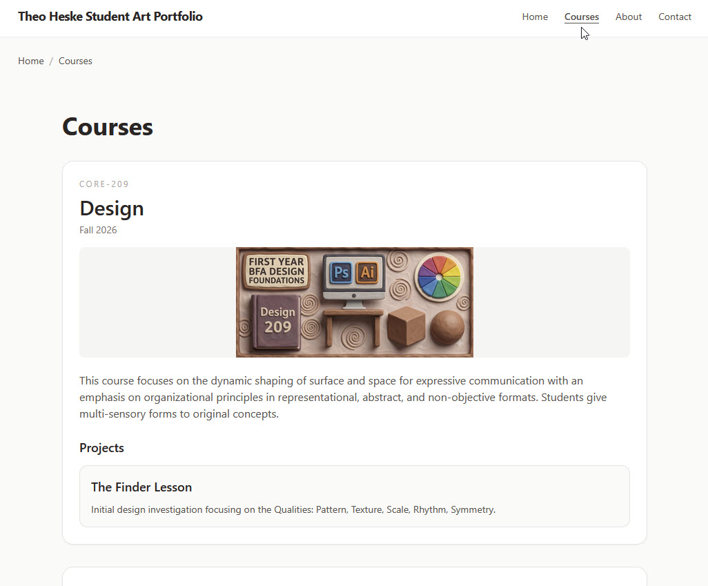 Create a Website
